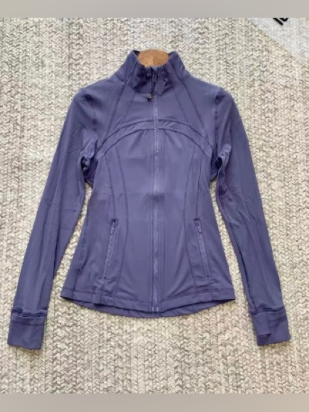 lululemon athletica Lavender Full-Zip Utility Jacket